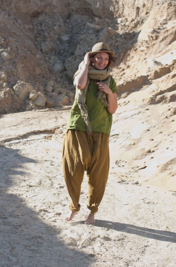 Loose linen top simplicity |  minimalist linen top | loose shirt