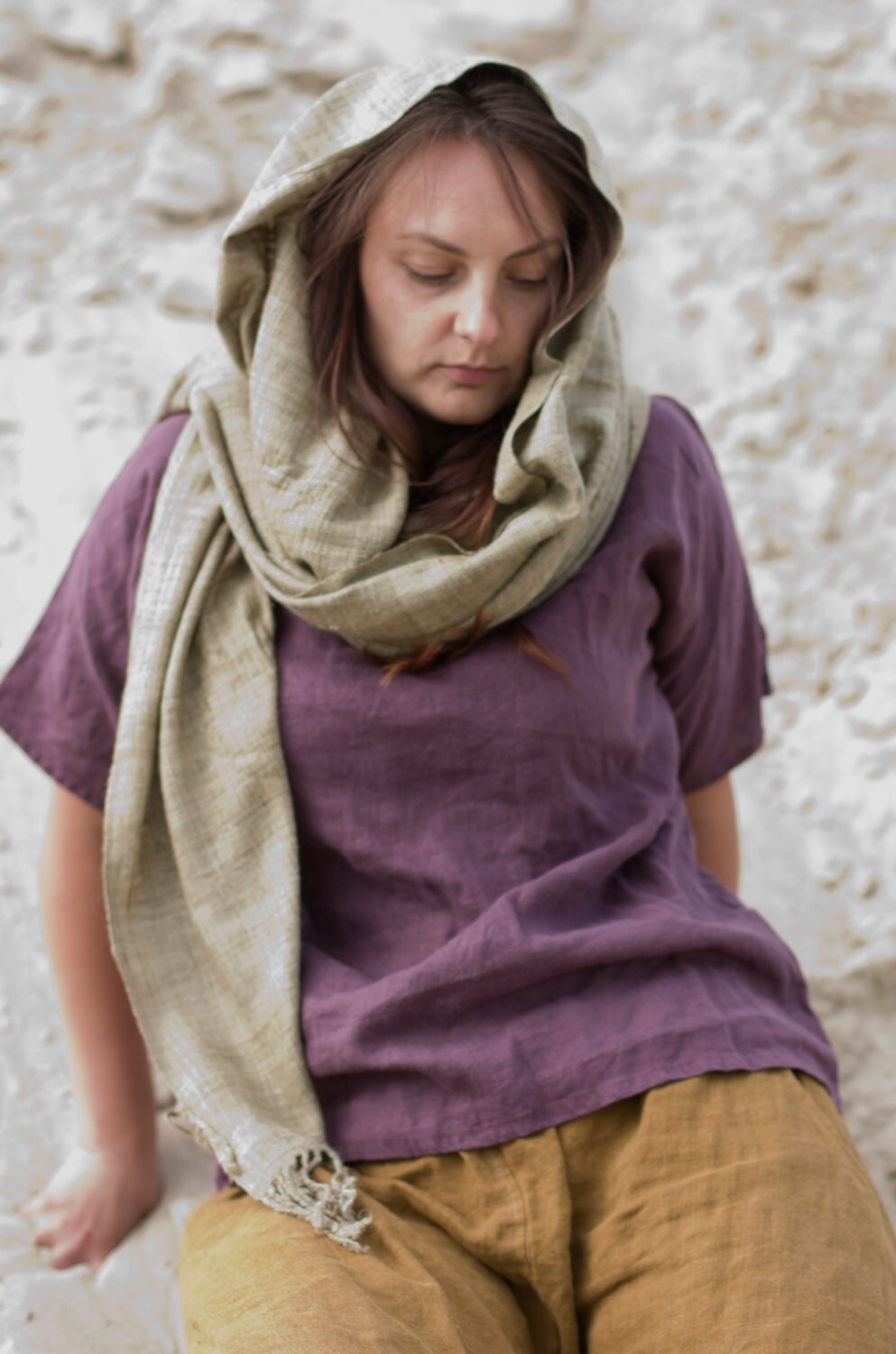 Loose linen top simplicity | loose linen top with sleeves