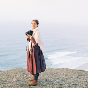 Linen wrap dress september