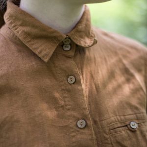 Linen shirt classic | linen blouse