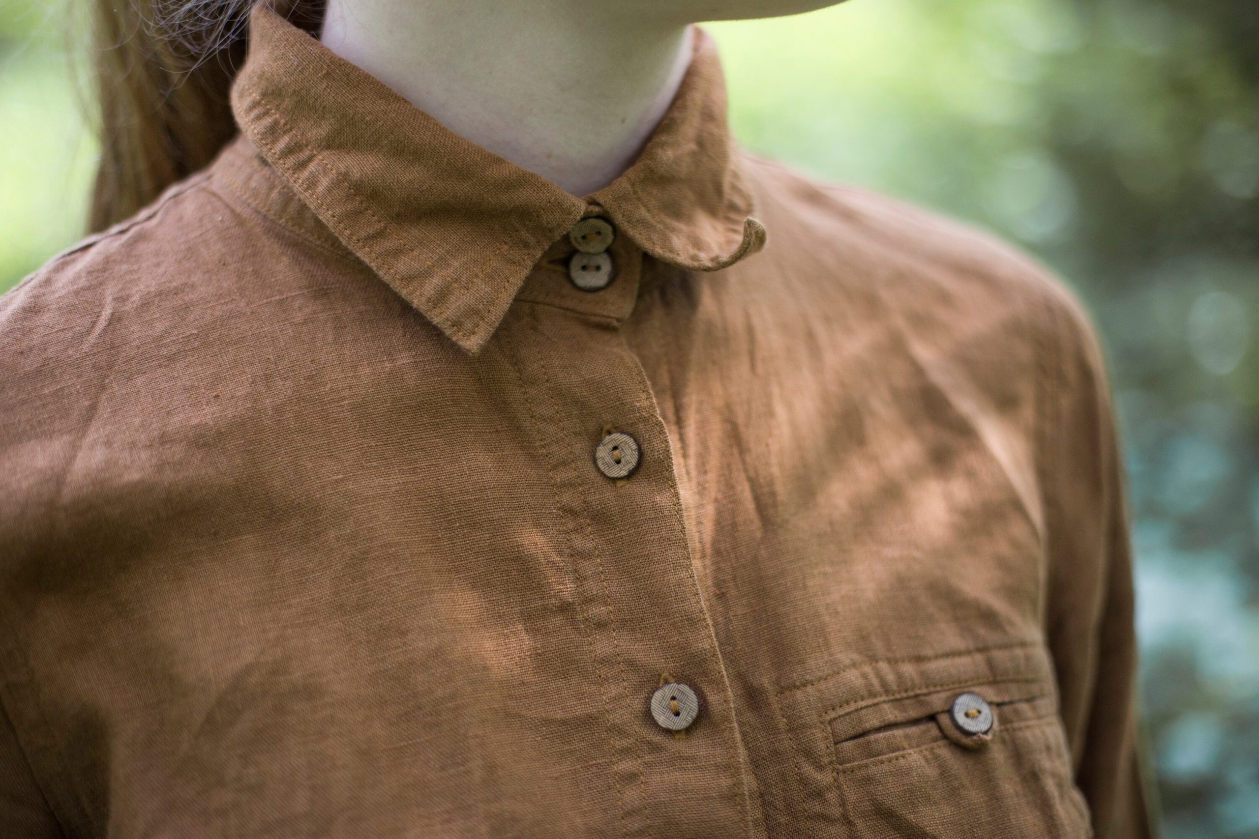 Linen shirt dress | loose linen summer shirtdress - Image 4