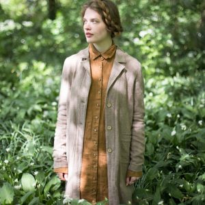 Linen shirt dress |  loose linen summer shirtdress