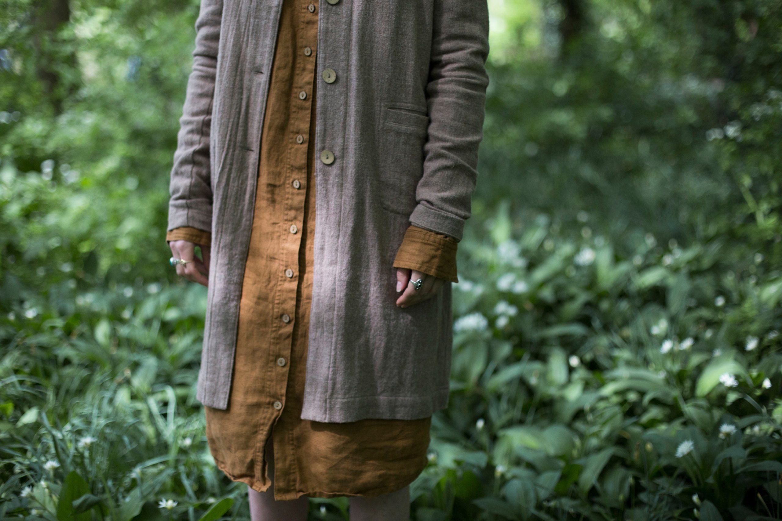 Linen shirt dress | loose linen summer dress - Image 4
