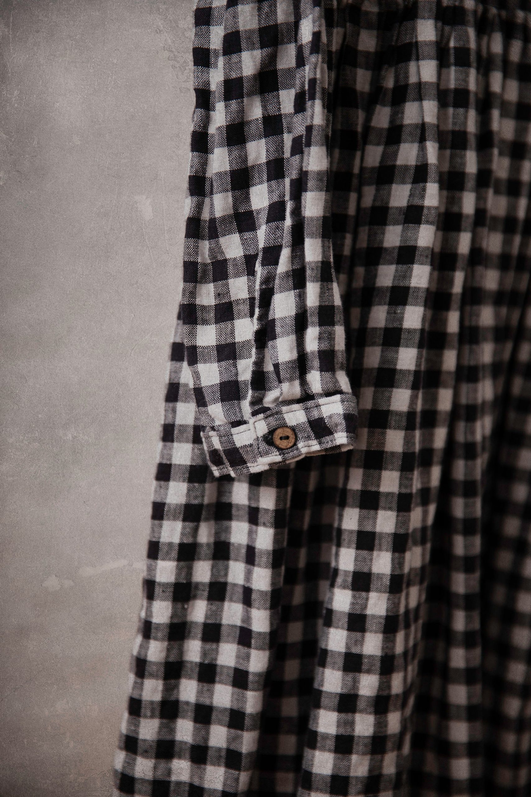 Oversized linen dress peony | loose fit linen dress - Image 5