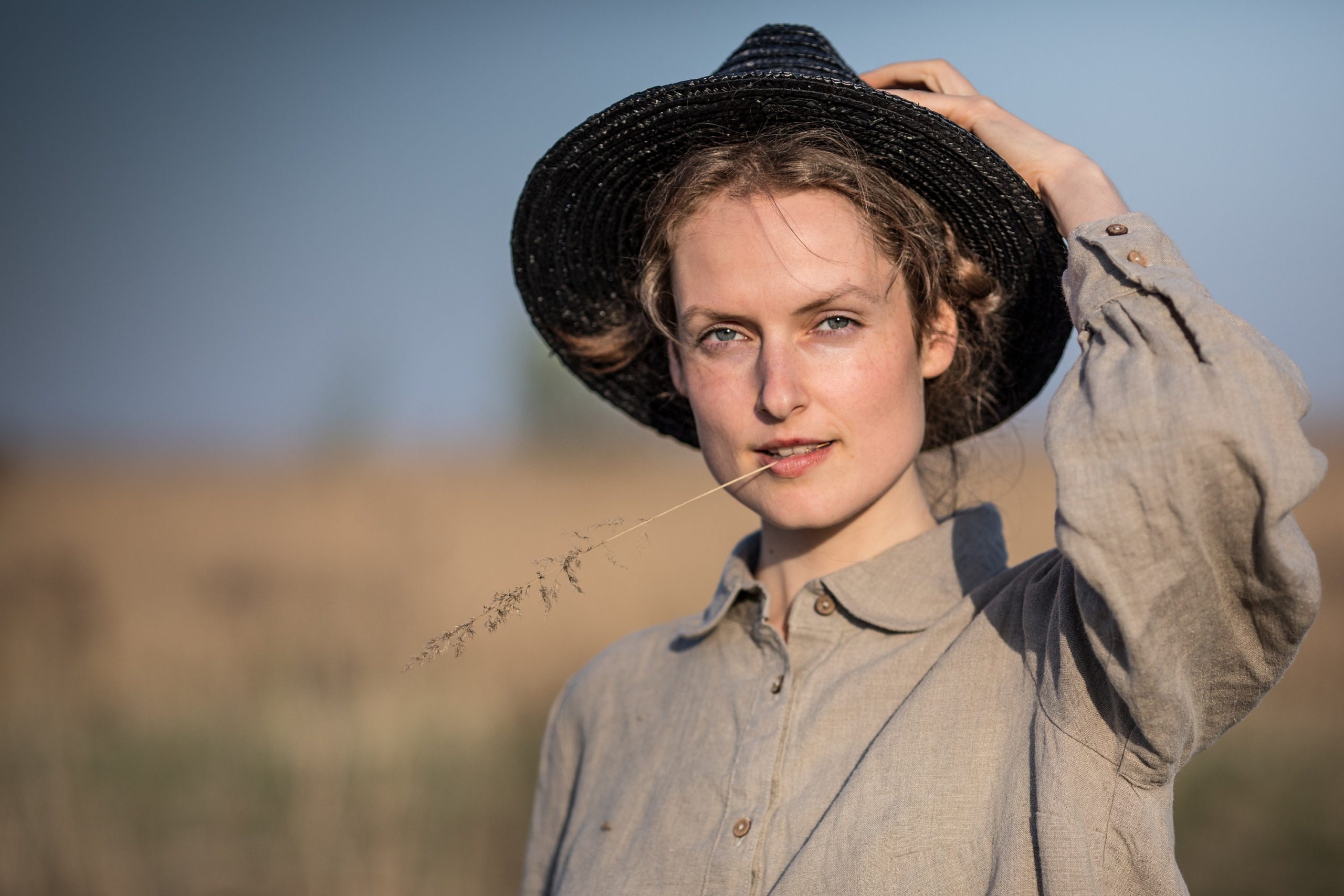 Linen shirt claire | peasant loose linen shirt - Image 4