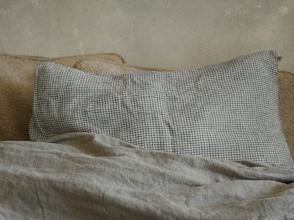 Set of 2 linen pillowcases