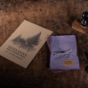 Linen fabric samples swatches  | purple & rose