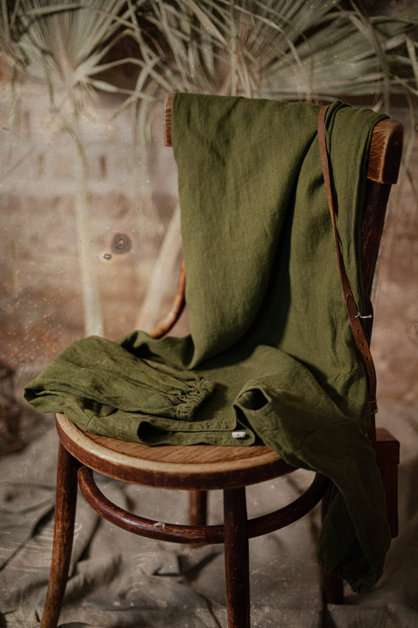 Linen summer dress with pockets – botanist - Image 6