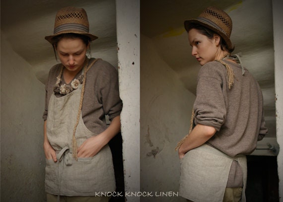 Sawyer apron | linen apron