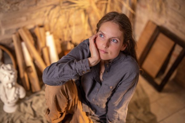 Linen shirt village | linen summer shirt for women