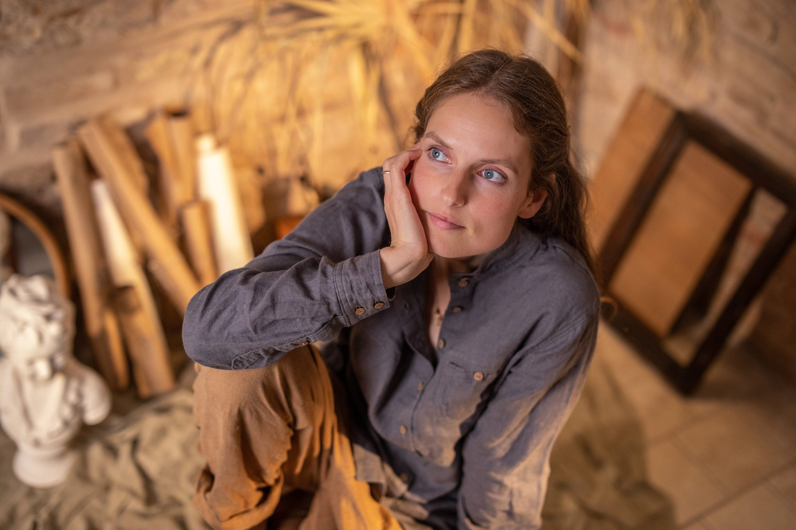 Linen shirt village | linen summer shirt for women - Image 2