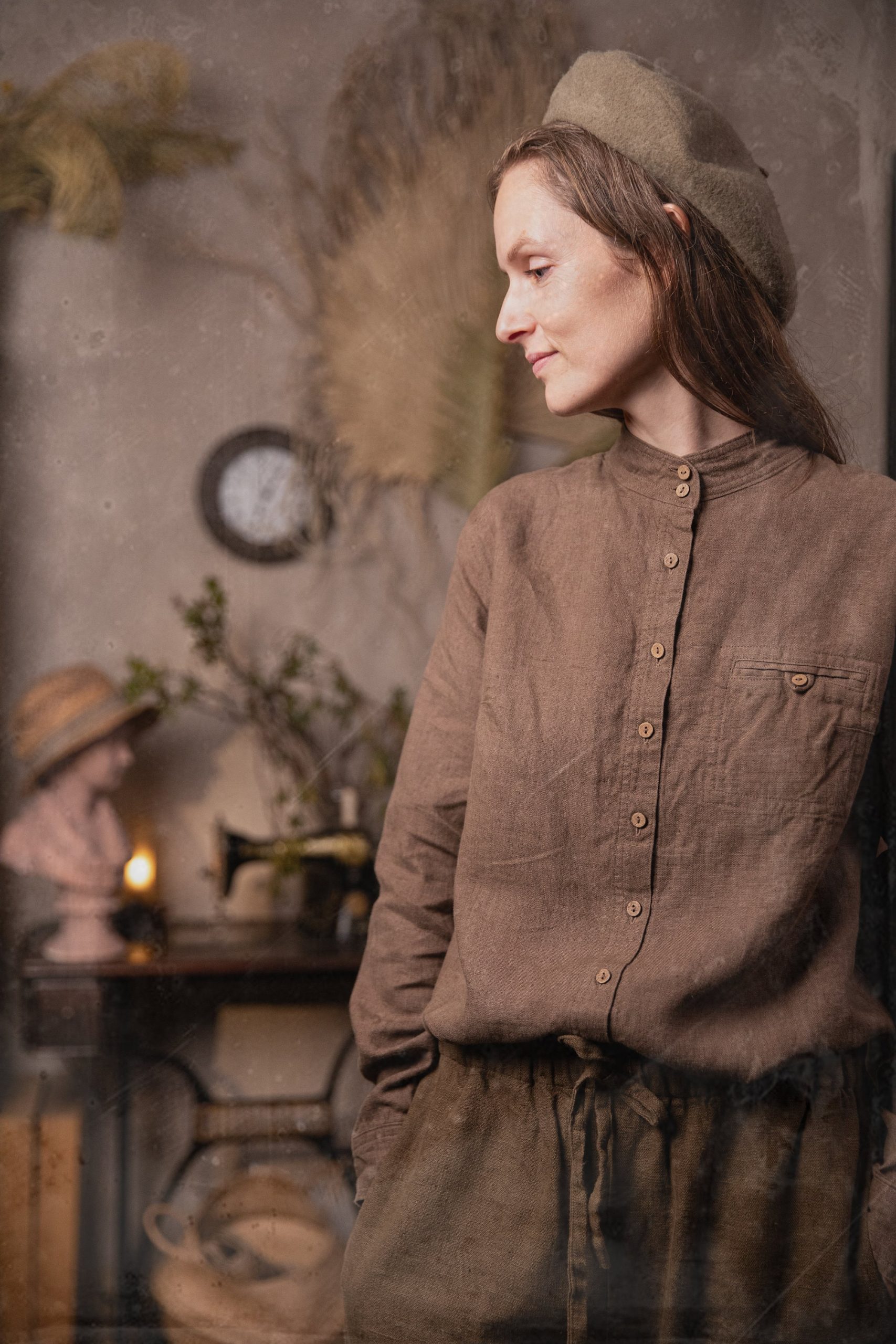 Linen shirt village | linen summer shirt for women - Image 6