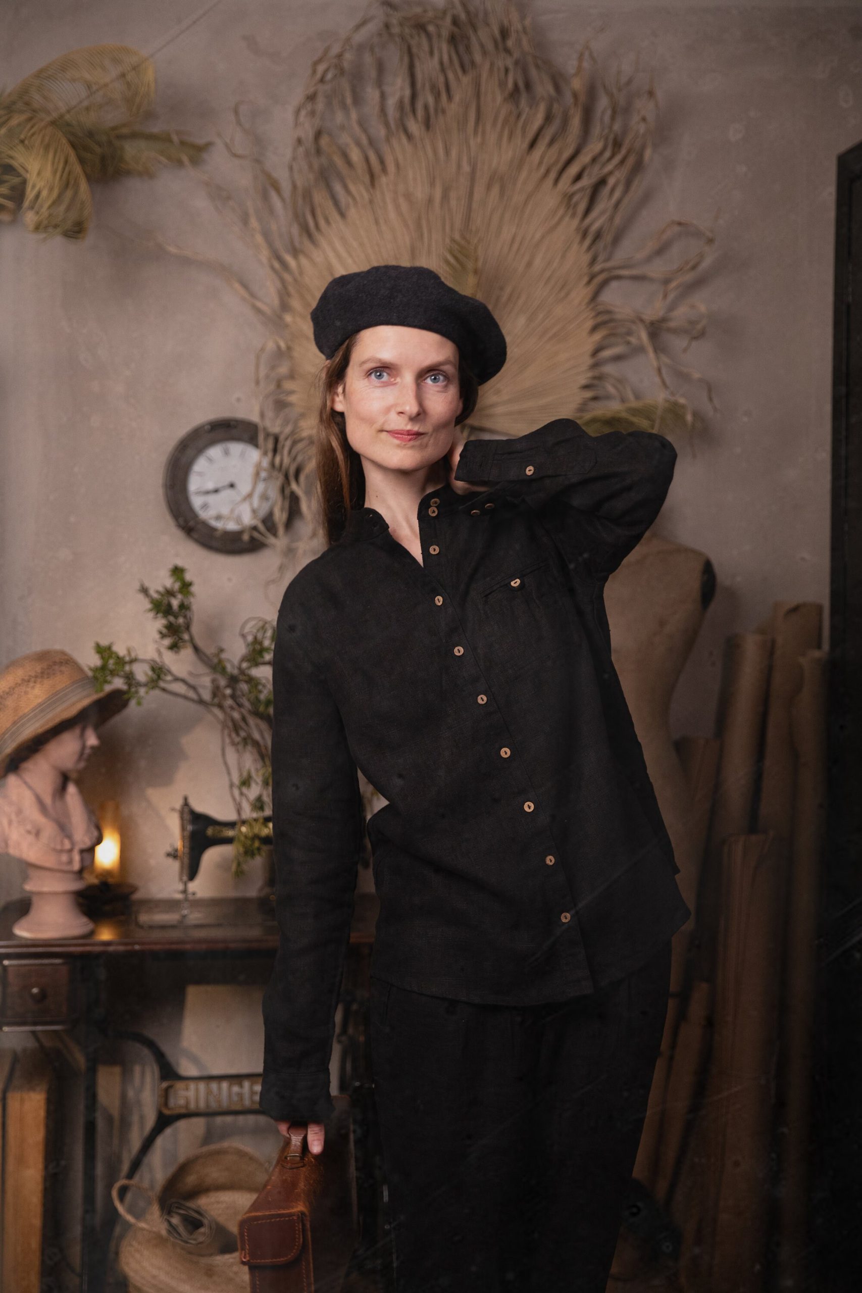 Linen shirt village | linen summer shirt for women - Image 5