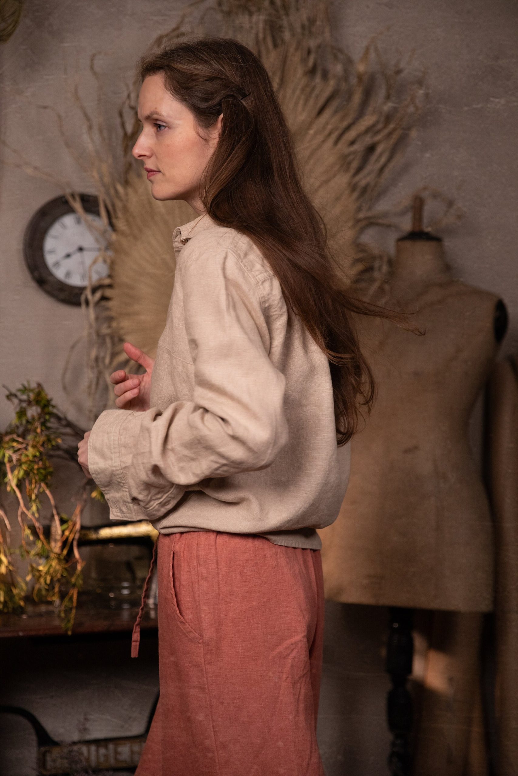 Linen shirt classic | linen summer shirt for women - Image 4