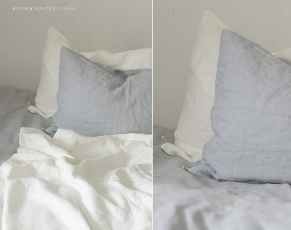 Set of 2 linen pillow covers | linen pillowcases | linen bedding