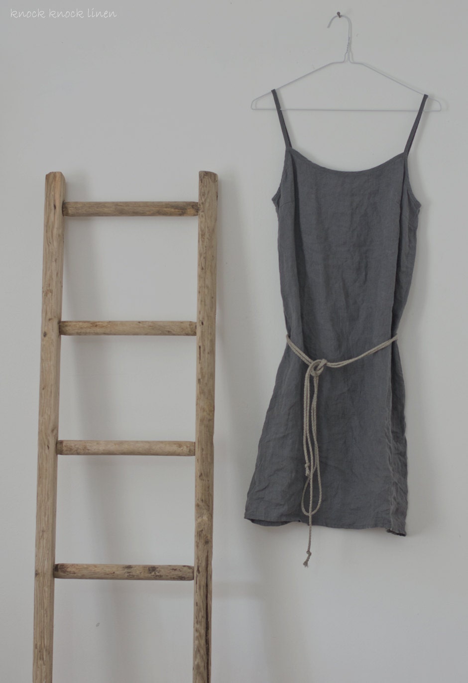 Linen slip dress twig | linen summer dress | holiday linen dress