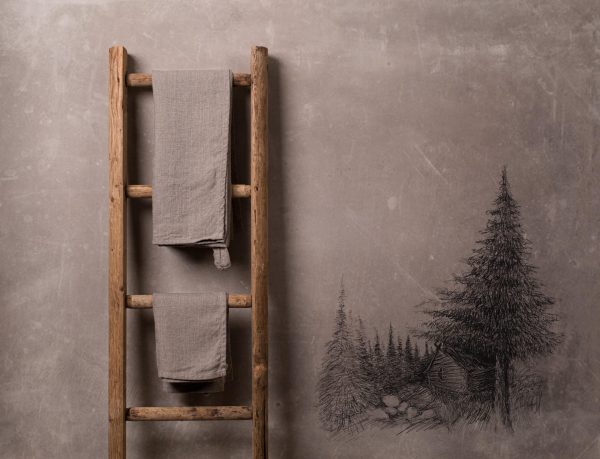 Linen bath towel natural flax | linen bath towels | bath sheets