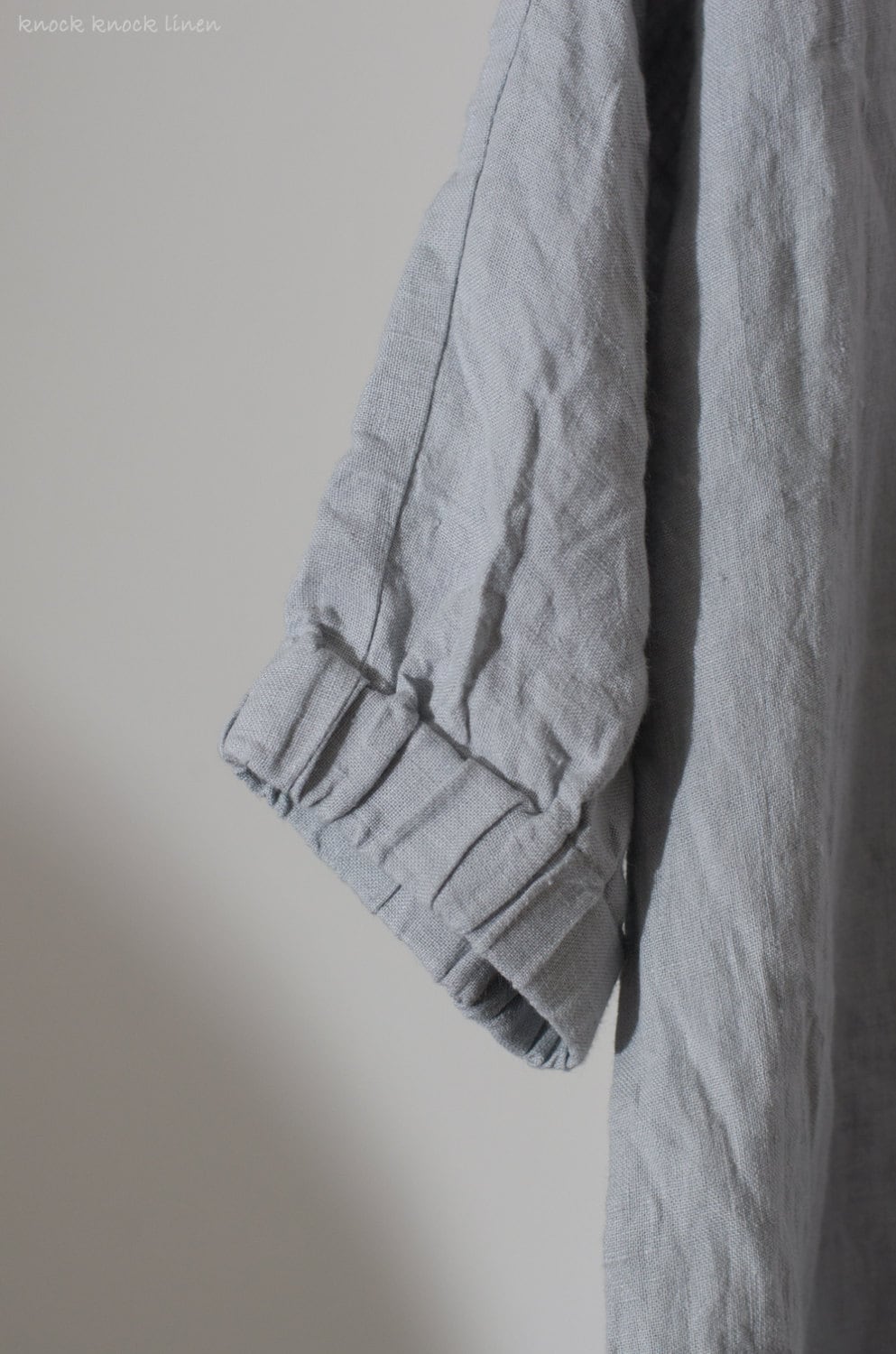 Linen tunic dress moon | loose summer dress - Image 3