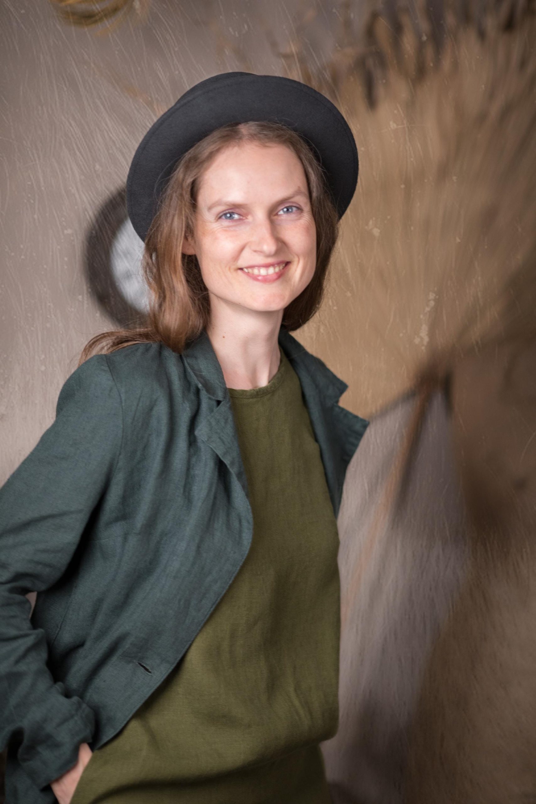 Linen jacket blazer studio | loose linen jacket | summer blazer