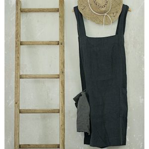 Linen pinafore apron | cross back aprons | cross over apron