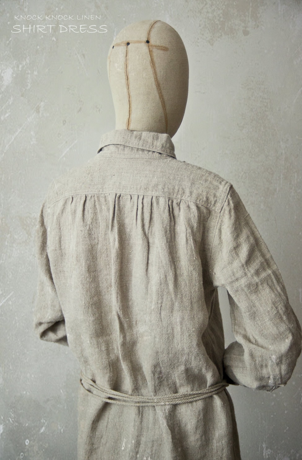 Linen shirt dress | loose linen summer shirtdress - Image 5