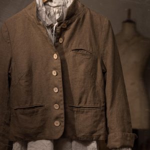 handmade linen jacket PERFUMER, vintage jacket